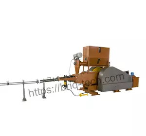 Ударно-механічний прес для брикетування рослинної сировини ПБУ-070-800